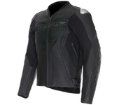 Dainese Chaqueta De Cuero Racing 5 Negro