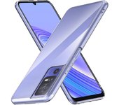 Funda TCL 40 SE (4G) Carcasa Gel TPU Silicona Transparente GTR + Protector Pantalla Cristal Templado Movilear