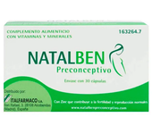 Natalben Preconceptivo 30 Capsulas