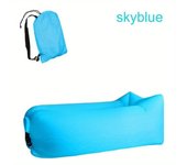 Inflatable Sofa Air Sofa Chair Portable Foldable Sleeping Bag WaterProof Couch Outdoor Camping Picnics Chairs Beach Accessories