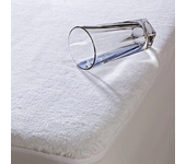 Dacada2005 Funda de colchón Blanco para cama, Con Cremallera en L - Impermeable antiacaros cama de 90-105-135-150