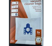 Bolsa de aspiradora 5 uds. microf. con filtro universal