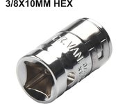 1pcs Impact Socket Adapter Converter 1/2 To 1/4 1/4 3/8 Square Nut Quick Wrench Ratchet Adapter With Hexagon Socket Hand Tools