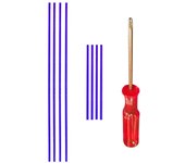8Pcs Vacuum Cleaners Brush Soft Plush Strip For Dyson V6 V7 V8 V10 V11 Vacuum Cleaner Soft Roller Accessories
