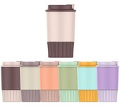 Taza Termo Café y Te para Llevar 360ml - Taza Térmica de Acero Inoxidable con Tapa Botella, Vaso （KFC360 1099）