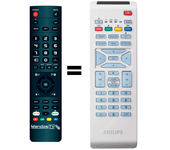Mandos.tv 32PF5320/28 para PHILIPS mando a distancia programado