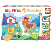 Educa Conjunto de Puzzles Progresivos Infantiles My First Mamás y Bebés 5-6-7-8 Piezas 18899