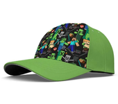 Gorra Minecraft Verde Talla 52/54cm