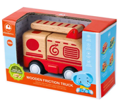 Camión de Bomberos Pequeño Infantil de Madera WB017 INNOVATOYS