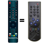 Mandos.tv TP715 para GRUNDIG mando a distancia programado