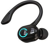 Bluetooth 5.2 Ear Hook Earphones Wireless Headphones Mini Handsfree Waterproof Sport Music Headset Single Right Earbuds with Mic