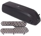 E-bike Electric bike battery box case HaiLong SSE-046 Down Tube downtube 10S 5P 13S 4P Nickle strips 18650 cell holder