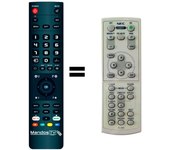Mandos.tv RD-409E para NEC mando a distancia programado