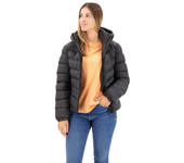 Ropa mujer Chaquetas Superdry Chaqueta Acolchada Fuji Negro