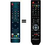 Mandos.tv MEDIAGIANT para CONCEPTRONIC mando a distancia programado