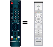 Mandos.tv 32PFL7613D/12 para PHILIPS mando a distancia programado