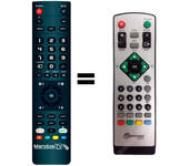 Mandos.tv DTT551 para ATLANTA mando a distancia programado