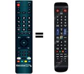 Mandos.tv UE46F6320 para SAMSUNG mando a distancia programado
