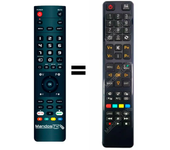 Mandos.tv K48DLV3F (V2) para TD-SYSTEMS mando a distancia programado