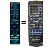 Mandos.tv RC-R0628 para KENWOOD mando a distancia programado