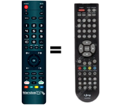 Mandos.tv ILED14SPB19SLIM para I-JOY mando a distancia programado
