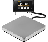 Balanza con plataforma hasta 150 kg, interfaz USB bidireccional, función PEAK Hold, función de cómputo, alimentación por batería y red eléctrica, incl. cable de interfaz USB / PCE Instruments