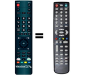 Mandos.tv TLXRI2280HD para SUNSTECH mando a distancia programado