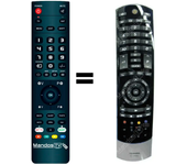 Mandos.tv CT-90404 para TOSHIBA mando a distancia programado