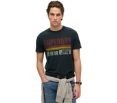 Superdry Camiseta De Manga Corta Japan Stripe Relaxed