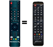 Mandos.tv UE39EH5003 para SAMSUNG mando a distancia programado