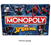 Hasbro Gaming Juego De Mesa Monopoly Spiderman Griego