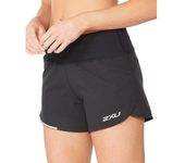 Ropa mujer Pantalones 2xu Pantalones Cortos Aero 4 ´´ Negro