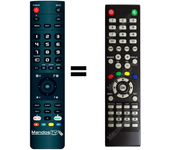 Mandos.tv B5504UHD para BRANDT mando a distancia programado