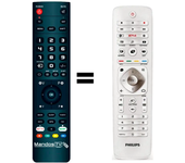 Mando a distancia programado para TV modelo 50PFK6580 12 de PHILIPS