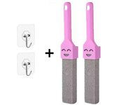 3PCS Heavy Duty Pumice Cleaning Stone Stick For Toilet Seat Bathtub Sink Limescale Rust Stain Remover Bathroom Tile Grout Brush
