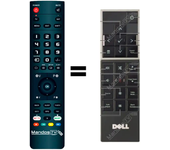 Mandos.tv 1201MP para DELL mando a distancia programado