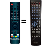 Mandos.tv RD-K501USB para KENWOOD mando a distancia programado