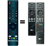Mandos.tv RHT587H para LG mando a distancia programado