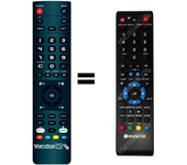 Mandos.tv I-CUBE2400 para WOXTER mando a distancia programado
