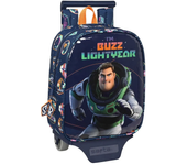 Safta Mochila Mini 232 Wheels Lightyear Azul
