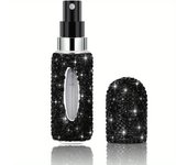 Bling Spray Bottle Rhinestone Perfume Travel Refillable Perfume Atomizer Bottle 5ml Portable Mini Perfume Spray Dispensers Gift