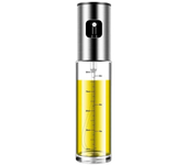 ELIRIVAWET Pulverizador Aceite, 100ml Spray Aceite Cocina Dispensador de Aceite de Oliva para Cocinar, Ensalada, Hornear Pan, BBQ, con Cepillo de Aceite, Embudo y Pincel