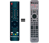 Mandos.tv TX-50JXN888 para PANASONIC mando a distancia programado