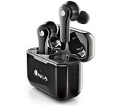 NGS Artica Bloom Black Auriculares Inalámbricos Bluetooth 5.1 TWS con Micrófono y Función Manos Libres