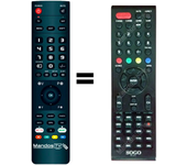 Mandos.tv SS-1330 para SOGO mando a distancia programado
