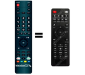 Mandos.tv HA0153 para AGPTEK mando a distancia programado