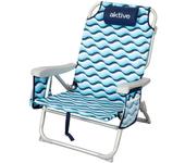 Aktive Silla De Playa 62417 5 Positions Azul