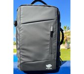 VORTA Mochila de Viaje Expandible con Puerto USB – Multifuncional para Portátil, Equipaje de Mano, Trabajo y Universidad – Compartimentos para Ropa, Laptop y Documentos – Apta para Cabina Hombre Mujer – Maletín 2 en 1