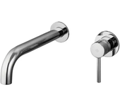 GME Sirio Grifo monomando empotrable para lavabo fabricado en latón con un acabado en cromo 3190