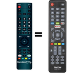 Mandos.tv MOVIE SMART 32 XT V3 para DYON mando a distancia programado